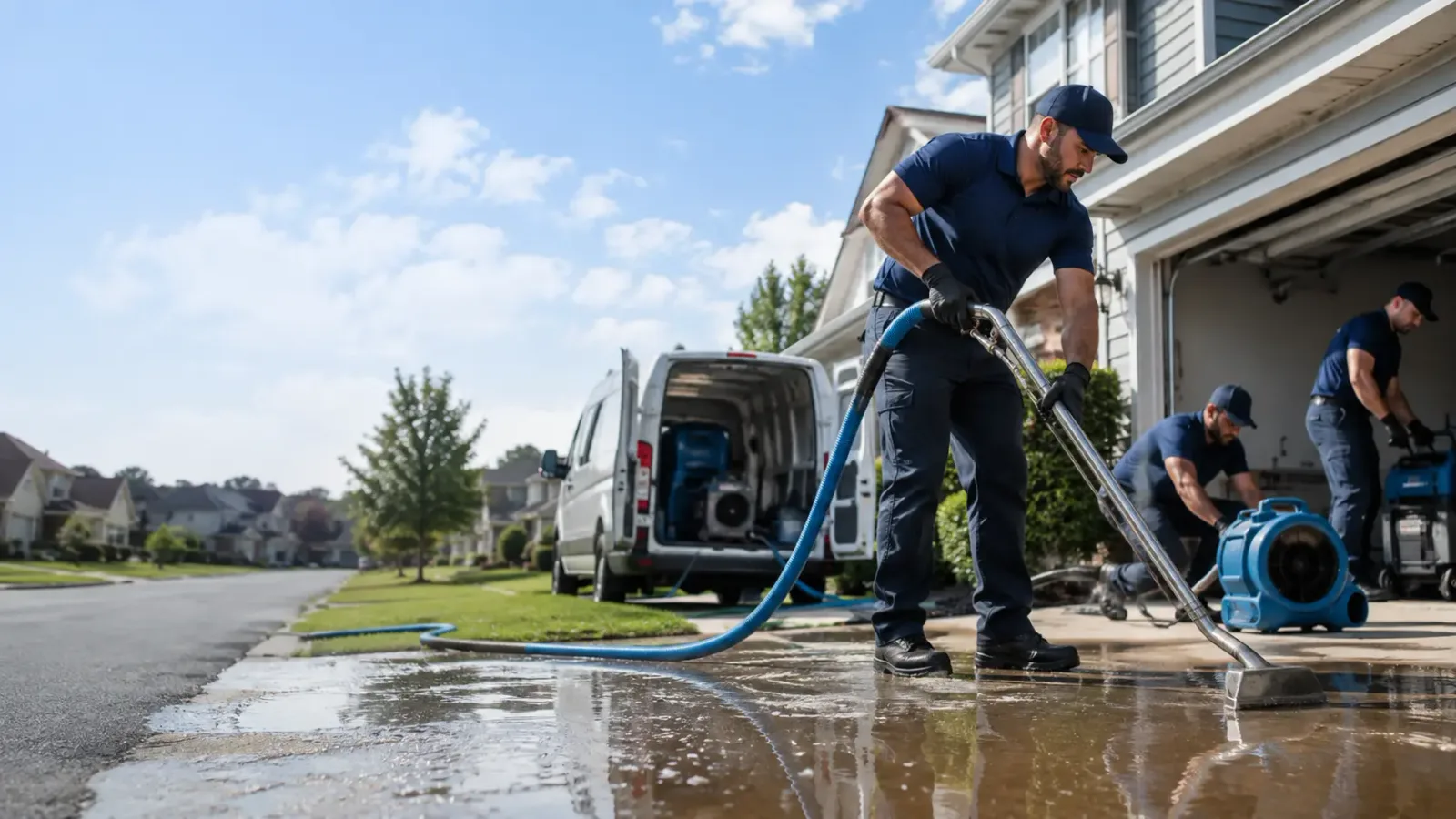 Basement Water Removal in Villa Park, CA